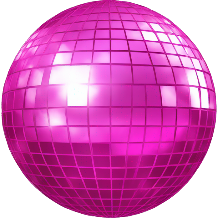 Disco ball pink