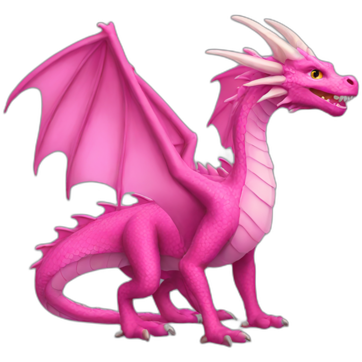 Pink dragon