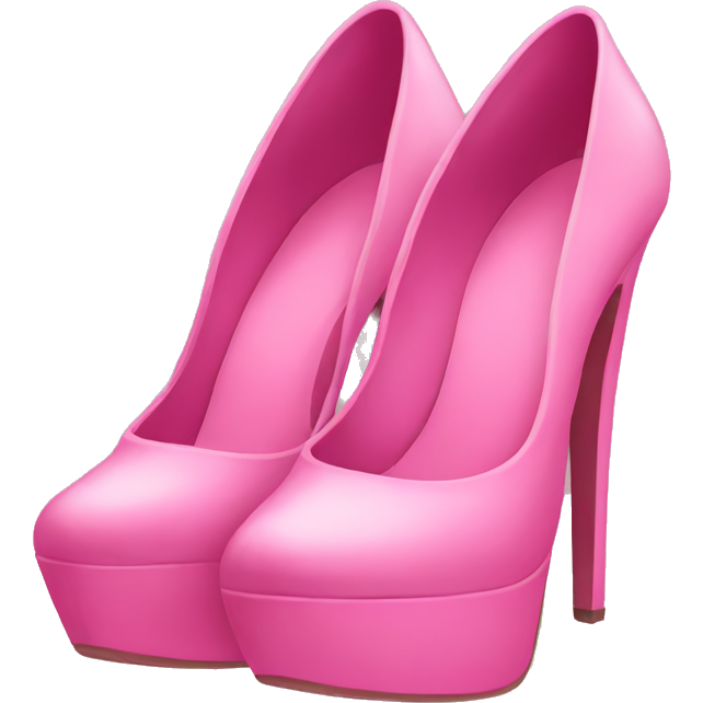 Pink heels