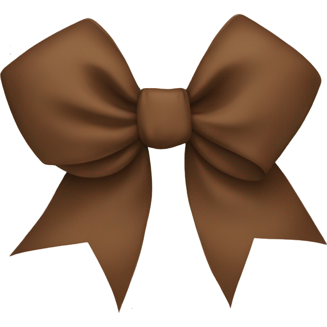 Brown bow