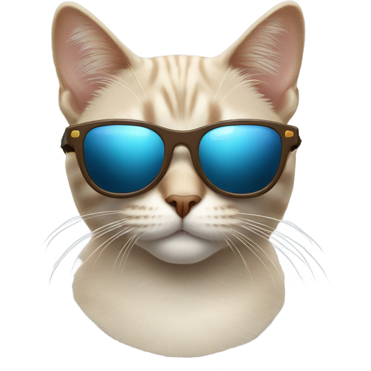 Cat with sunglasses