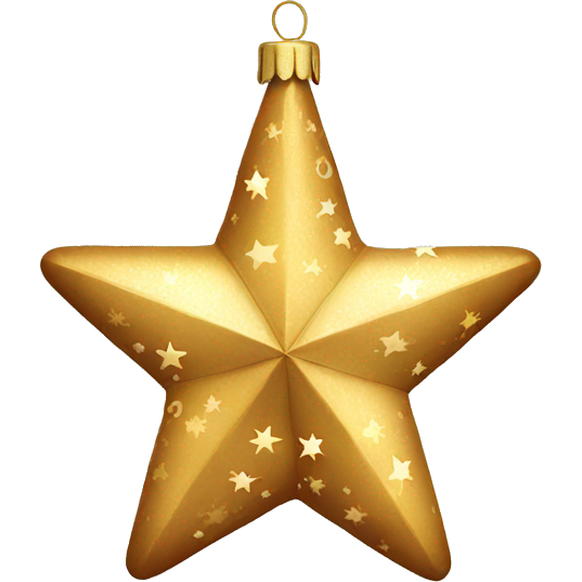 Christmas decoration star