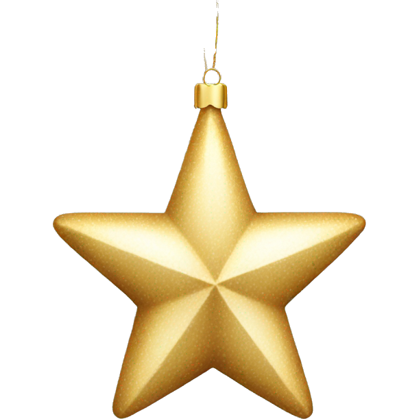 Christmas decoration star
