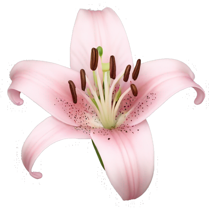 Light pink lilium