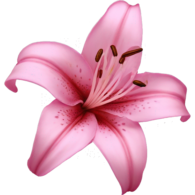Lily flower pink