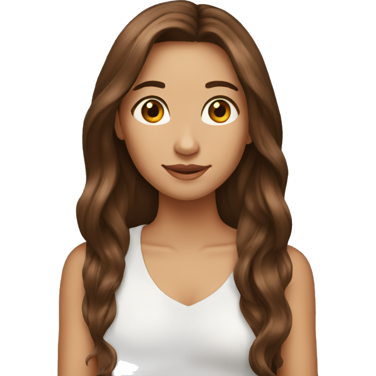 Long brown hair