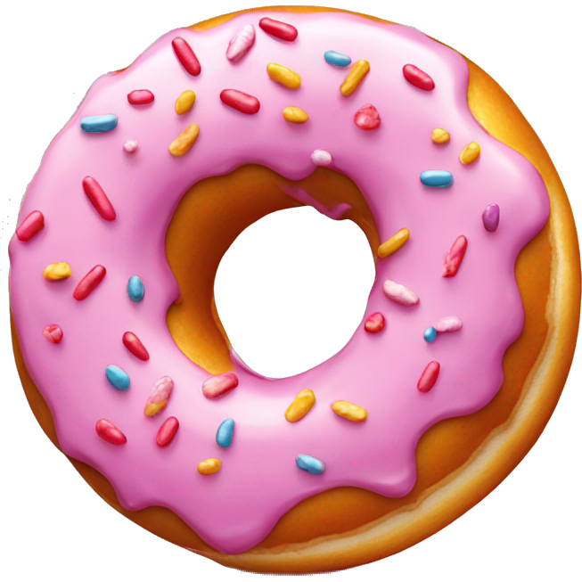 Donut sucré au sucre
