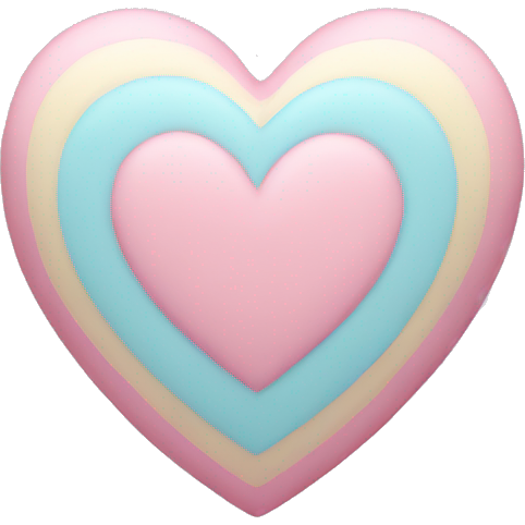 Pastel heart