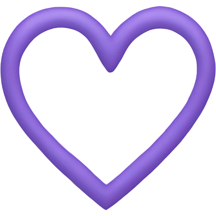 Lavender heart
