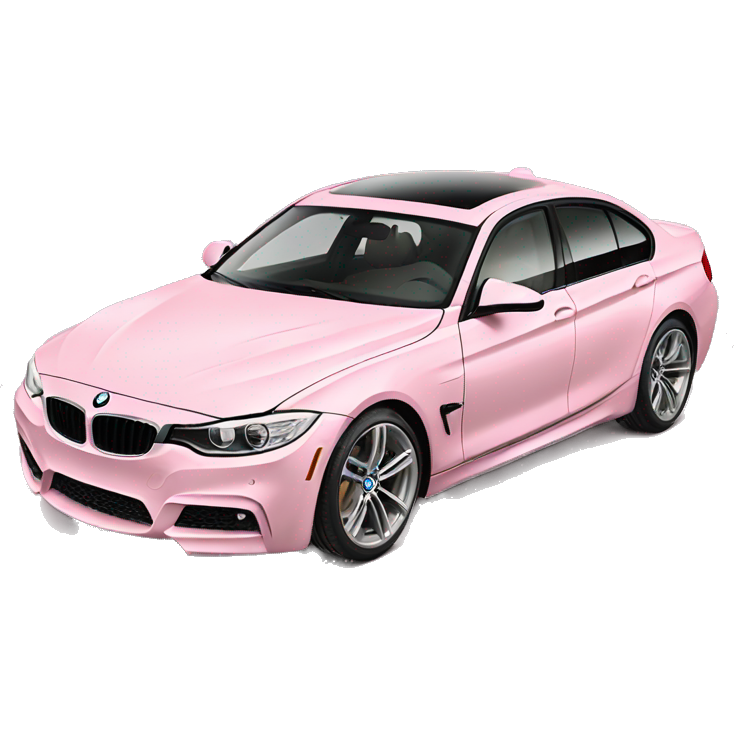 Pastel Pink BMW