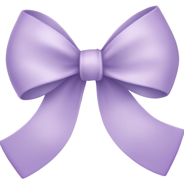 Pastel Purple ribbon bow