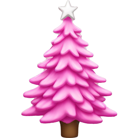 Pink Christmas tree