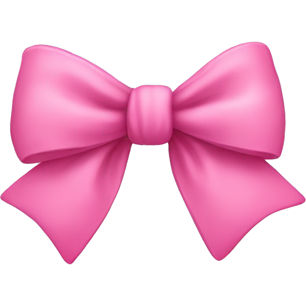 Cute pink bow