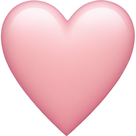 Light pink heart