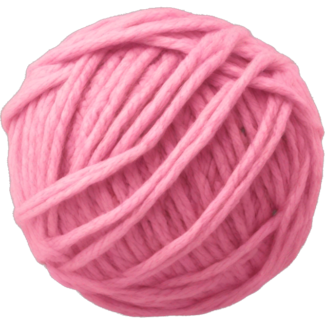 Yarn ball light pink