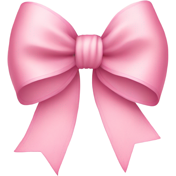 Light pink bow on light pink bow