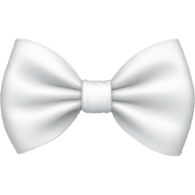 White bow