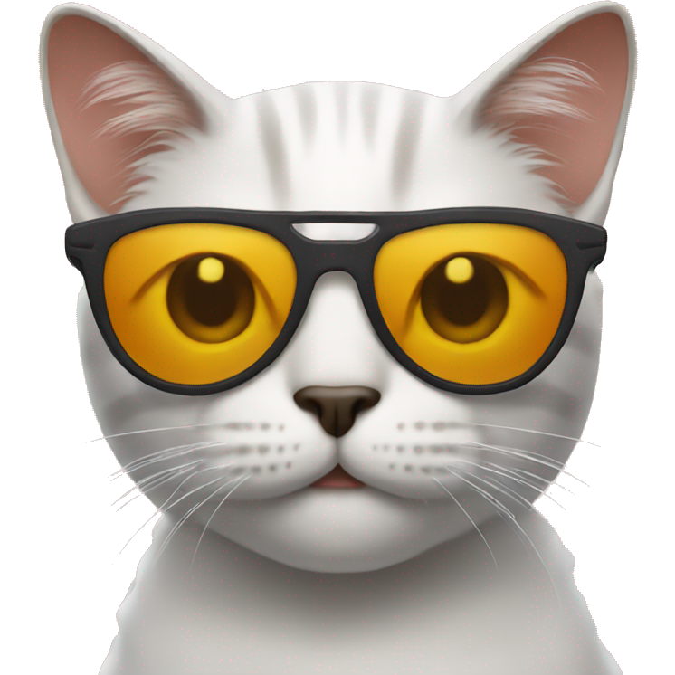 Cat with sunglasses