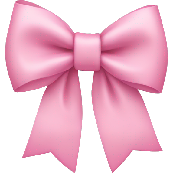 Pastel pink bow