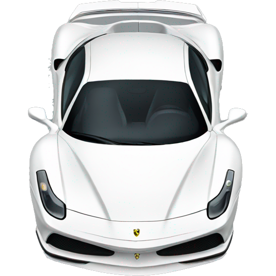 White Ferrari