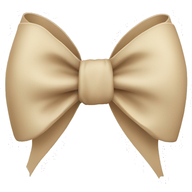 Bow beige
