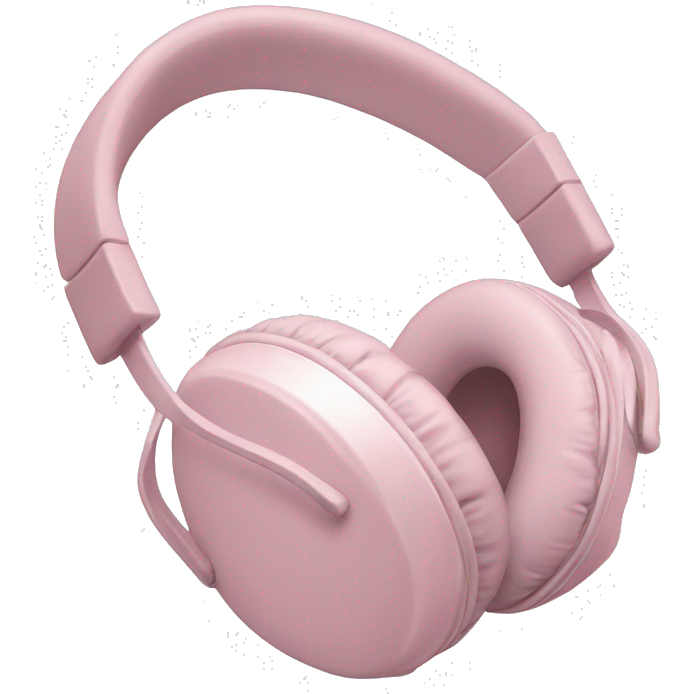 Light Pink headphones