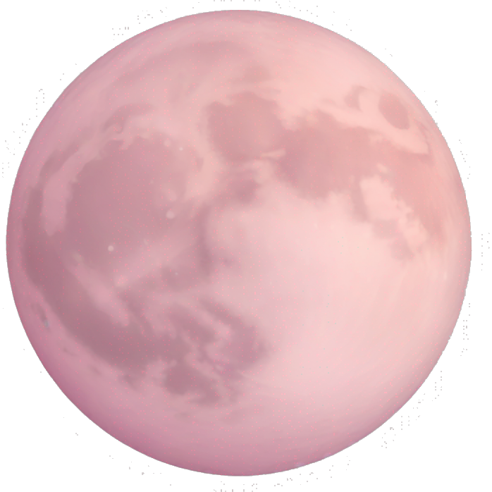 Light pink pink moon