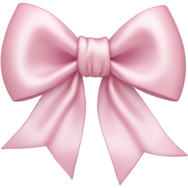Pink aesthetic bow