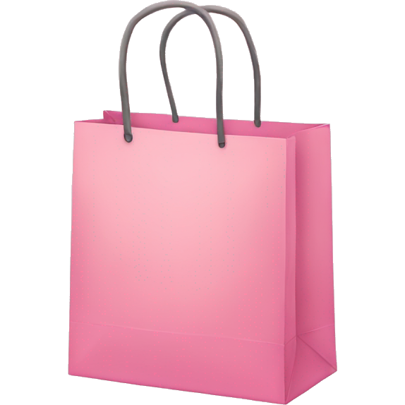 Shopping bag aesthetic pink