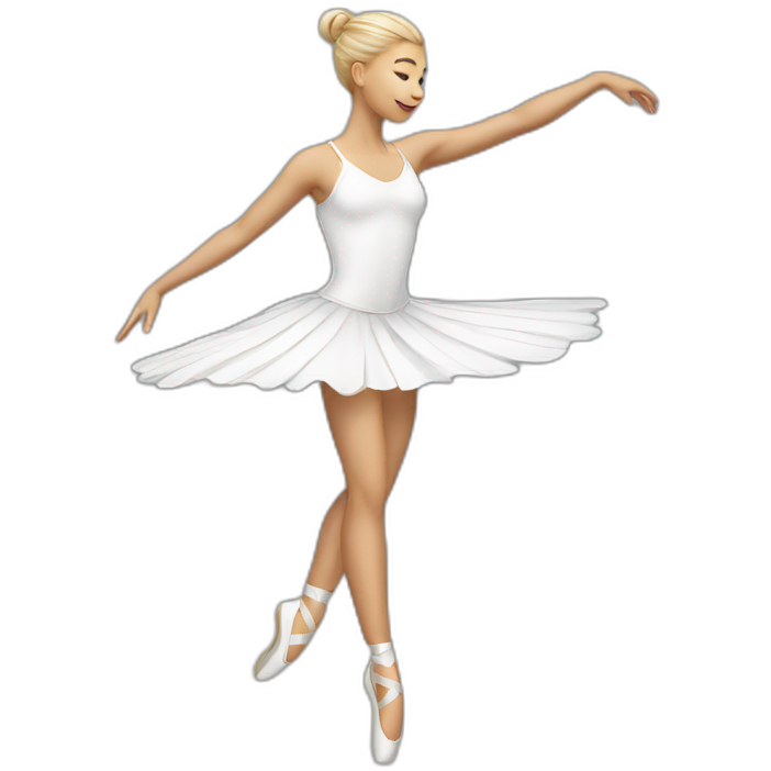 White dancer