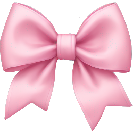 Baby pink bow