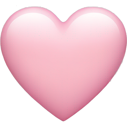Light pink heart
