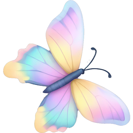 Pastel butterfly