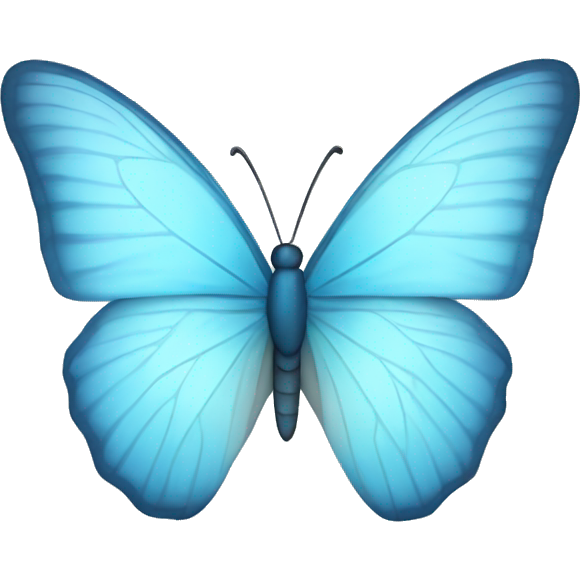 Light blue butterfly