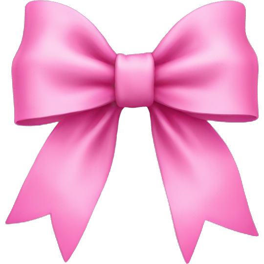 Pink bow