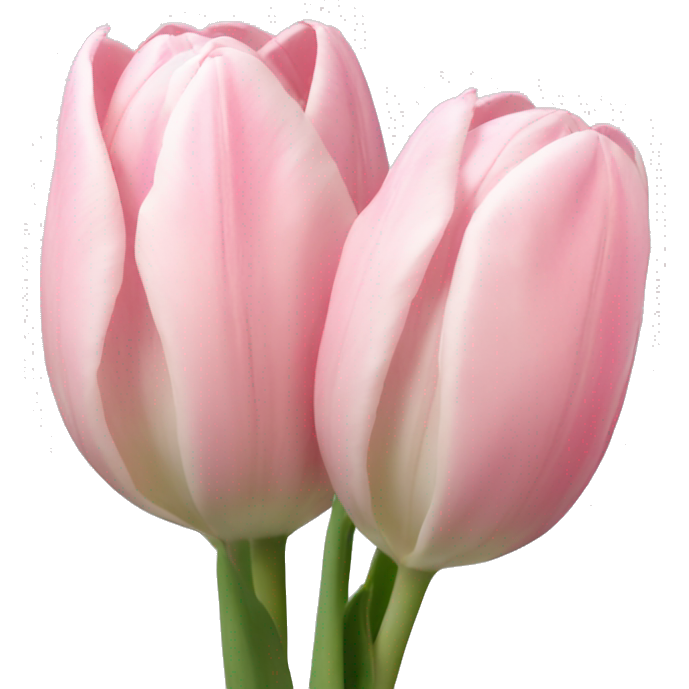 Pale Pink tulips