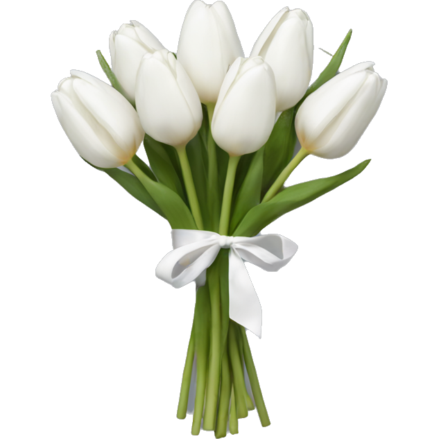 White tulip bouquet