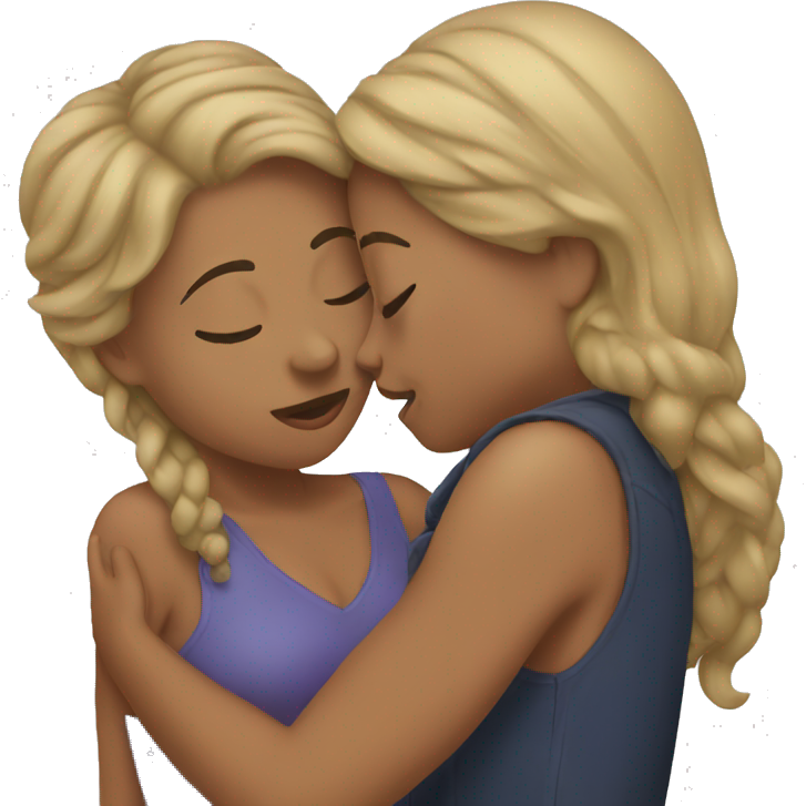 Lesbian kiss