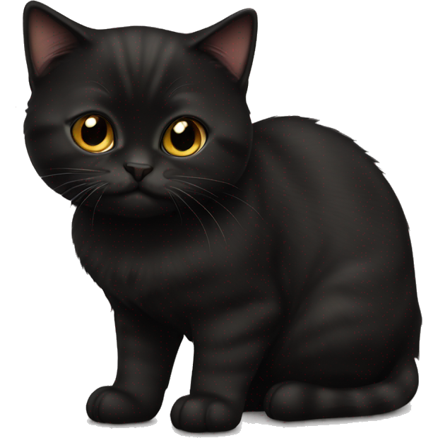 Black munchkin cat