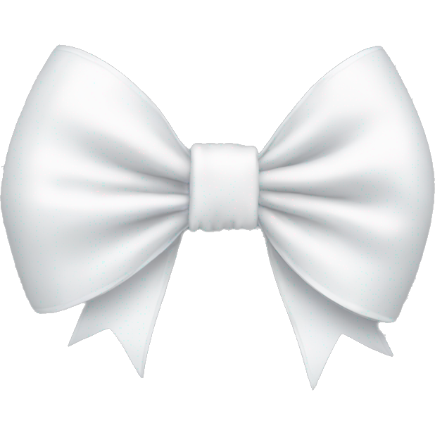 White bow
