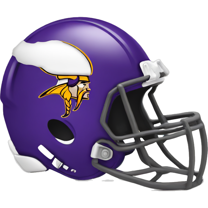 Minnesota Vikings football emoji