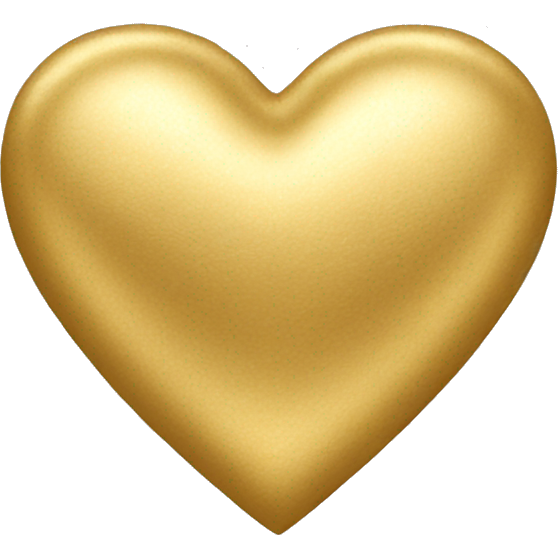 Gold heart