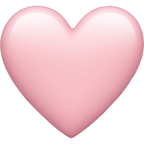 Light pink heart