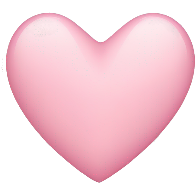 Light pink heart