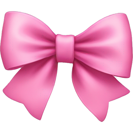 Pink bow