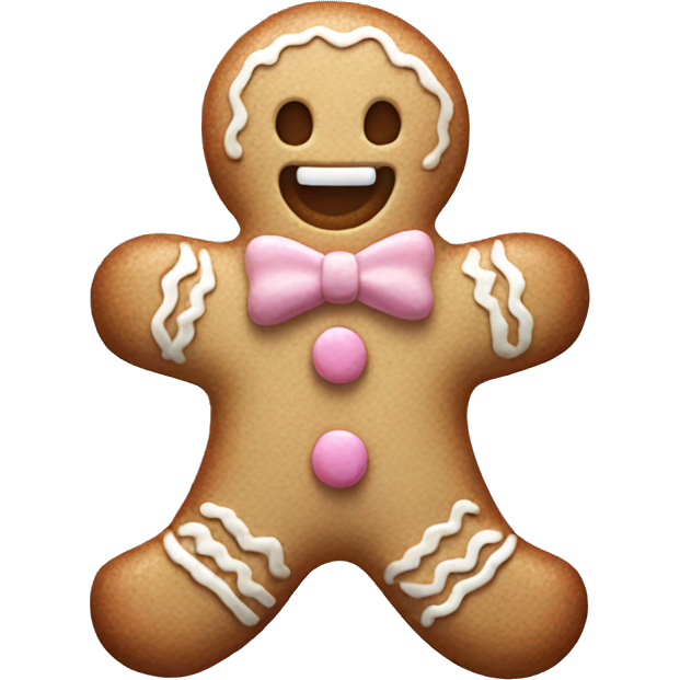 Pastel gingerbread man