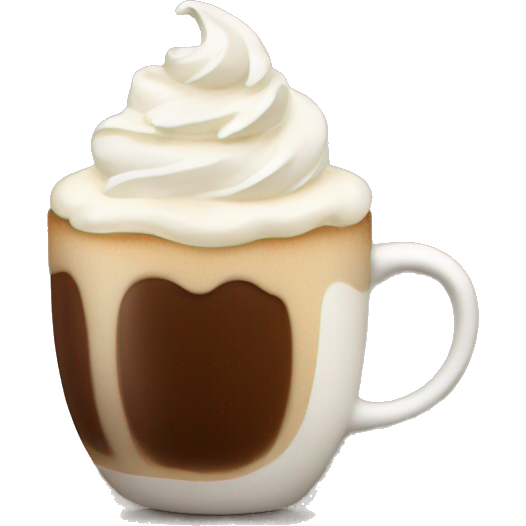 Coffee with whipped cream
