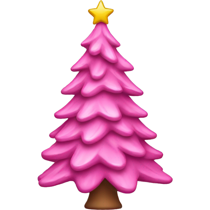 Pink Christmas tree
