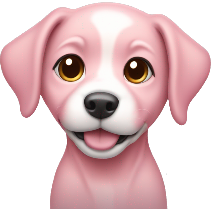Baby pink dog