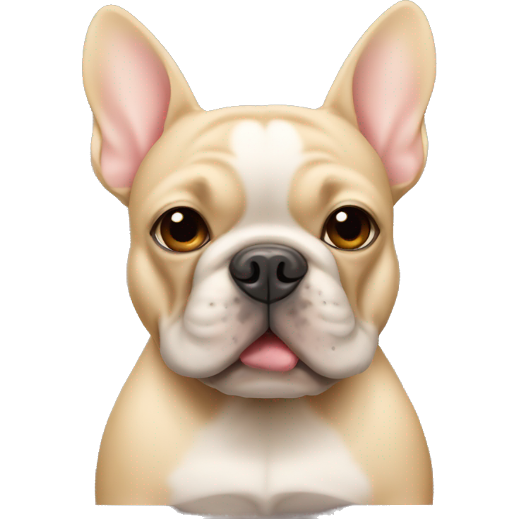 Tan French bulldog drinking beer